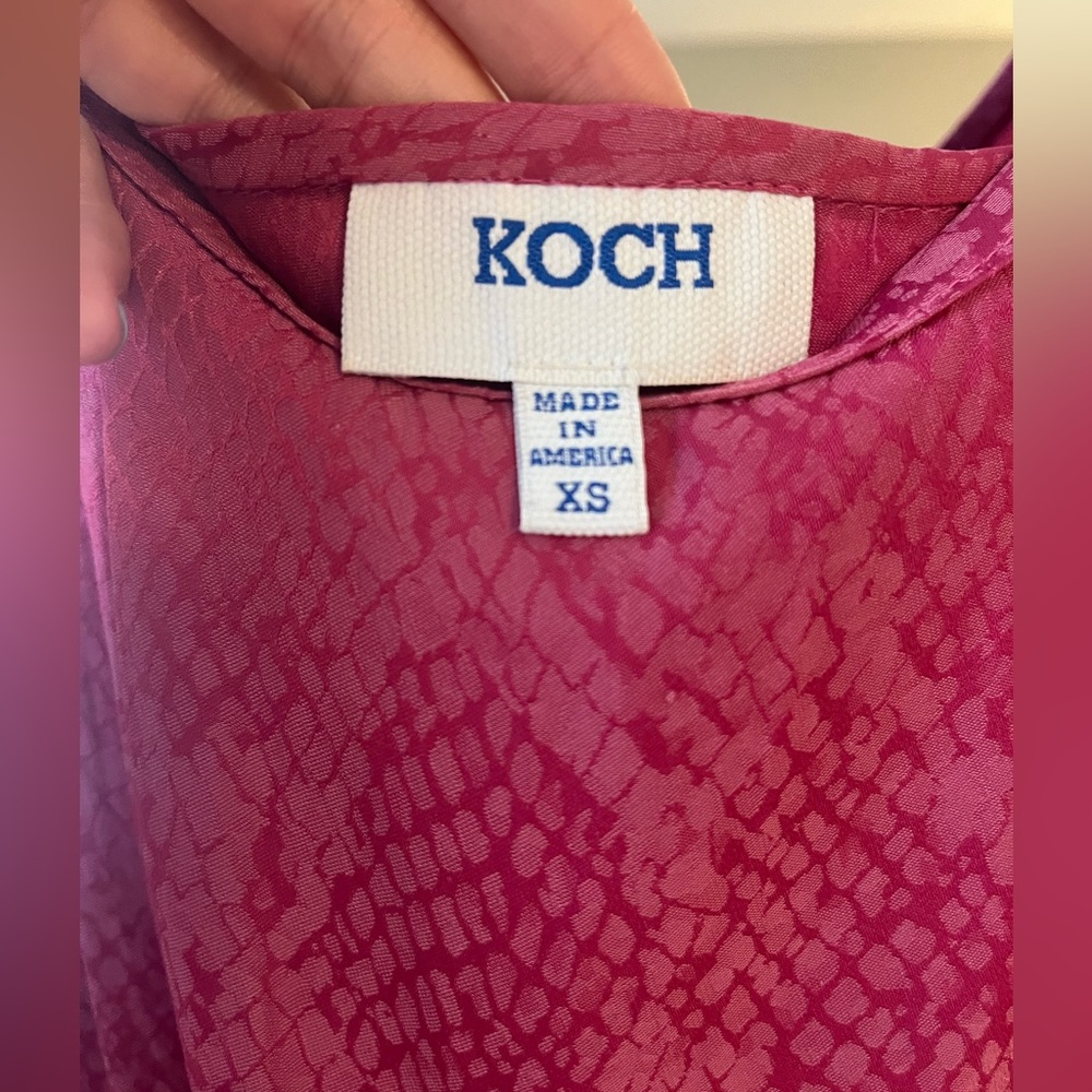KOCH XS pink dress